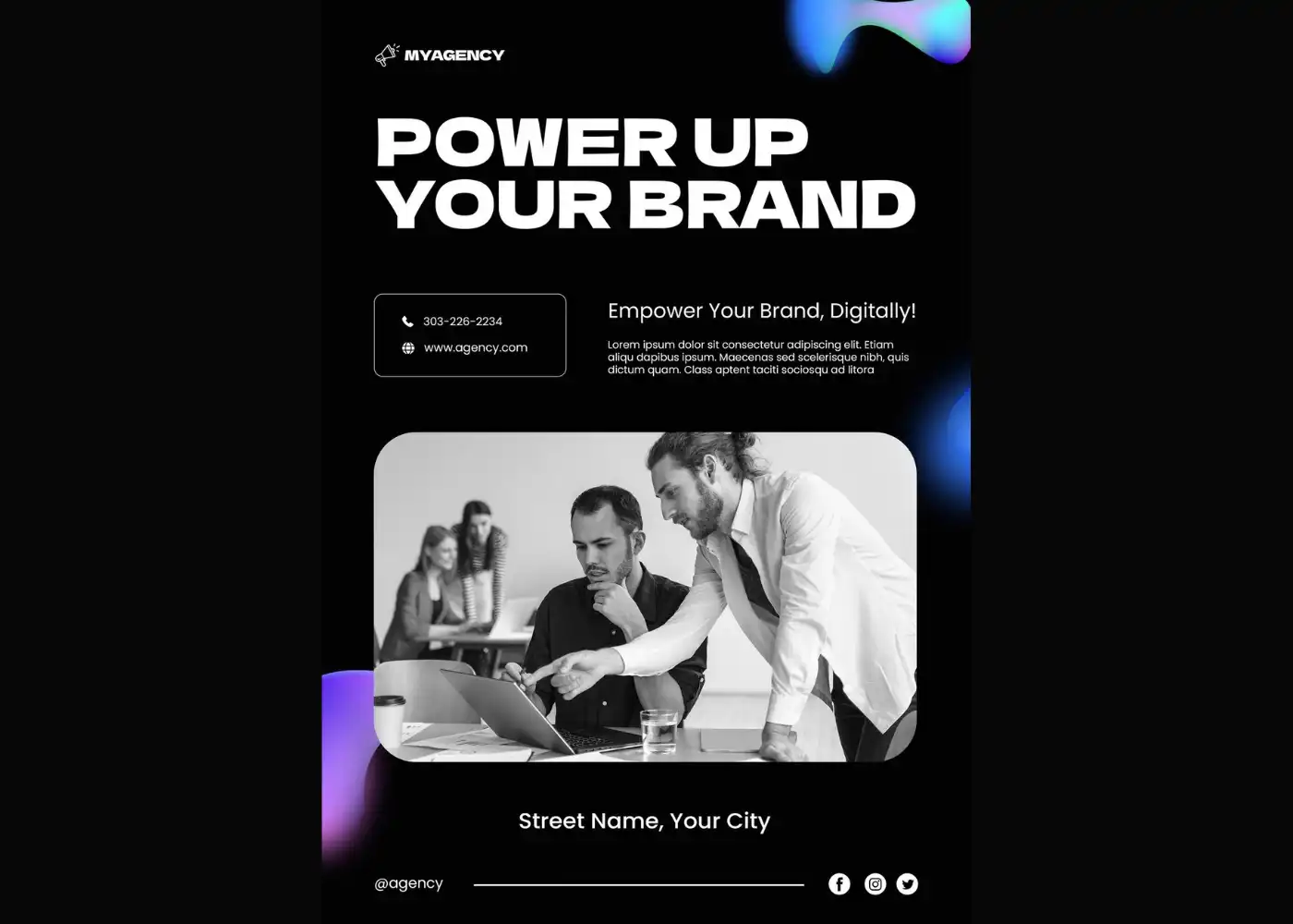 Marketing agency team collaboration for Buildora Agency