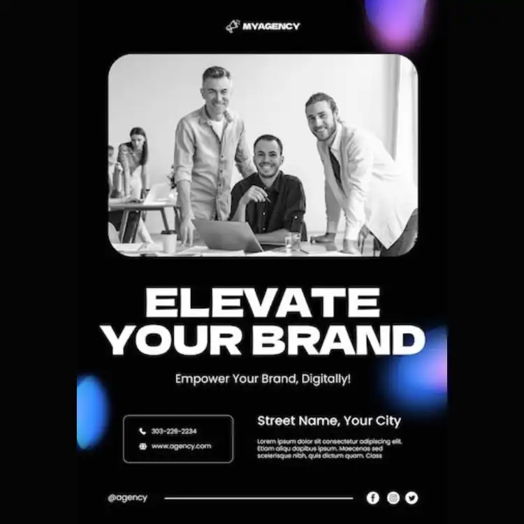 Creative digital agency setup for Buildora Agency website